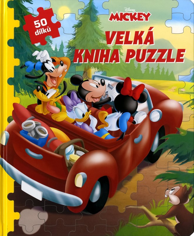 MICKEY A JEHO PŘÁTELÉ VELKÁ KNIHA PUZZLE