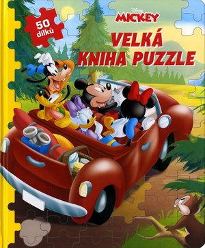 Mickey a jeho přátelé - Velká kniha puzzle | Kolektiv