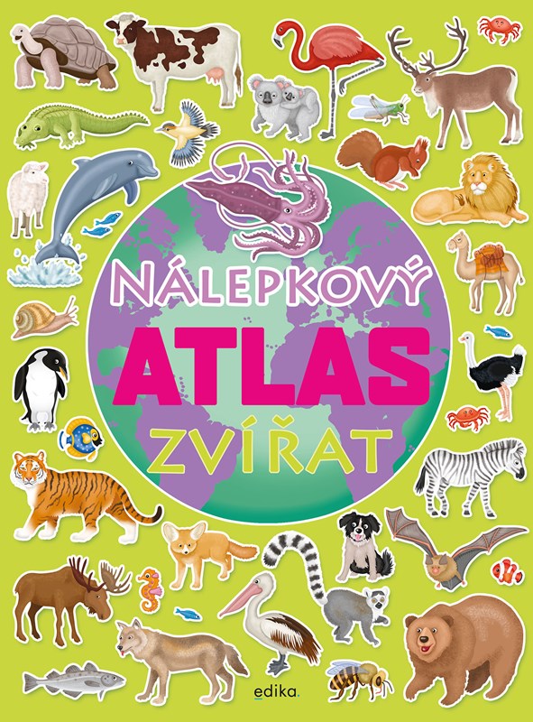 NÁLEPKOVÁ ATLAS ZVÍŘAT