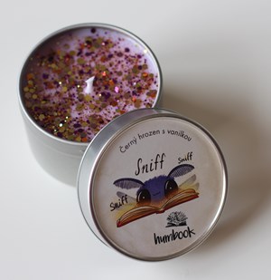 Humbook knihomolská svíčka - knihomol