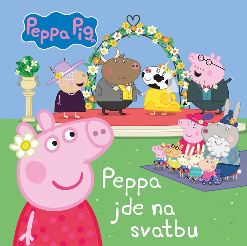 Obálka knihy PEPPA PIG - PEPPA JDE NA SVATBU od autora kolektiv