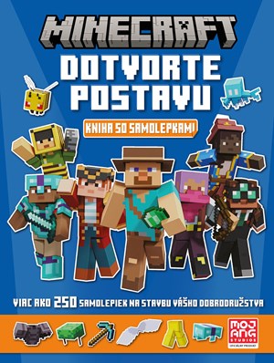 Minecraft - Dotvorte postavu - Kniha so samolepkami | Kolektiv, Jaroslav Brožina