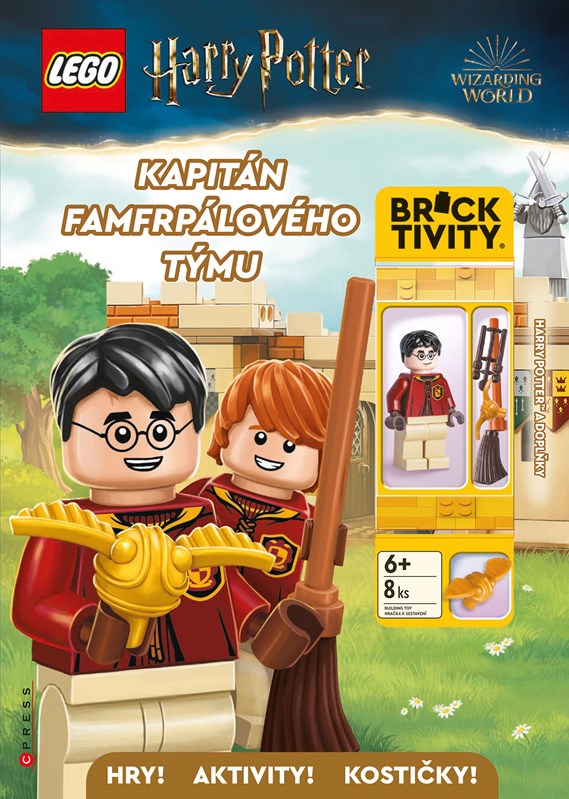 LEGOR HARRY POTTERT KAPITÁN FAMFRPÁLOVÉHO TÝMU