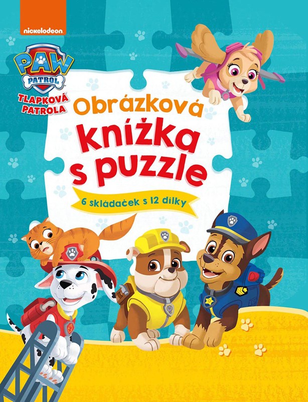 TLAPKOVÁ PATROLA - OBRÁZKOVÁ KNÍŽKA S PUZZLE