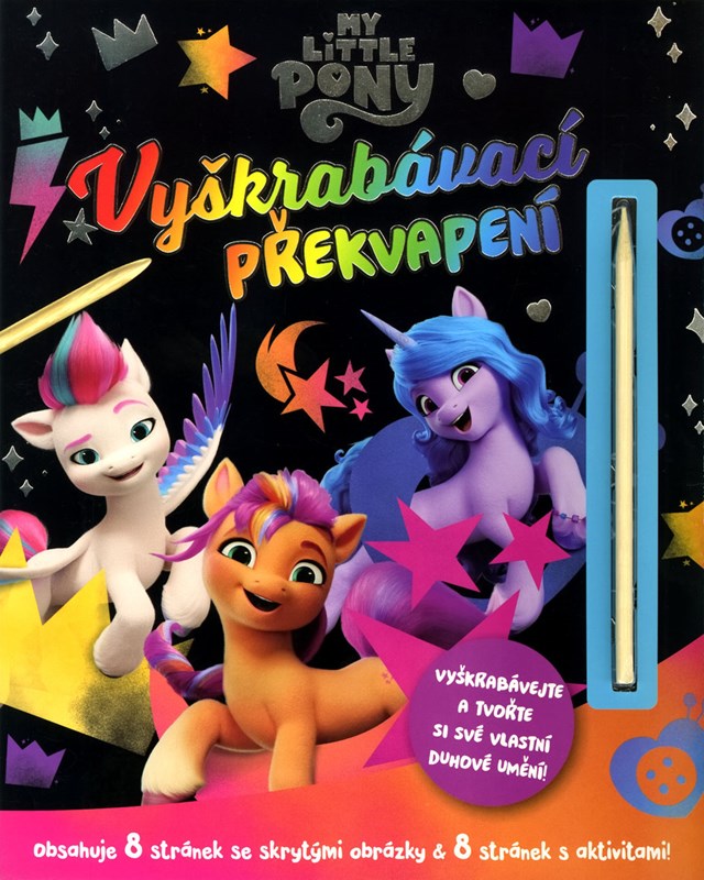 MY LITTLE PONY - VYŠKRABÁVACÍ PŘEKVAPENÍ