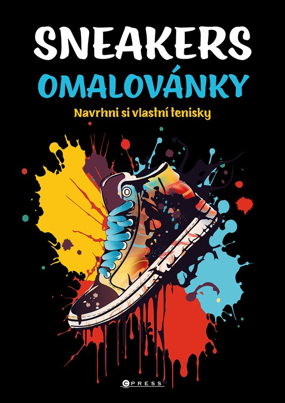 SNEAKERS OMALOVÁNKY NAVRHNI SI VLASTNÍ TENISKY