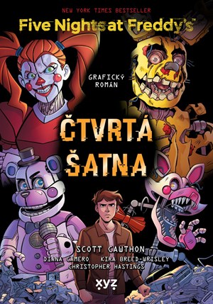 Five Nights at Freddy\'s: Čtvrtá šatna (grafický román) | Scott Cawthon, Diana Camero, Lukáš Krajňák