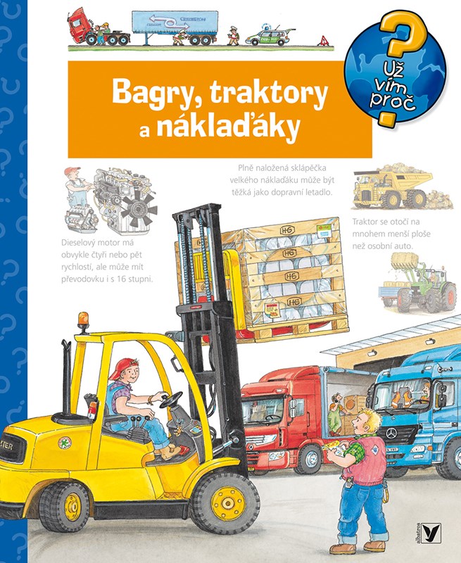 BAGRY, TRAKTORY A NÁKLAĎÁKY