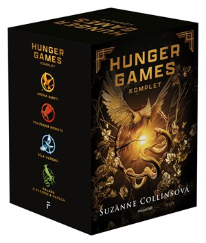 HUNGER GAMES – komplet, 1.-4.díl – box