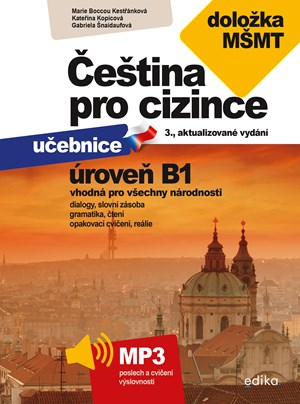 Čeština pro cizince B1 | Marie Boccou Kestřánková, Anna Černá