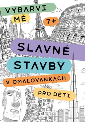 Slavné stavby v omalovánkách pro děti