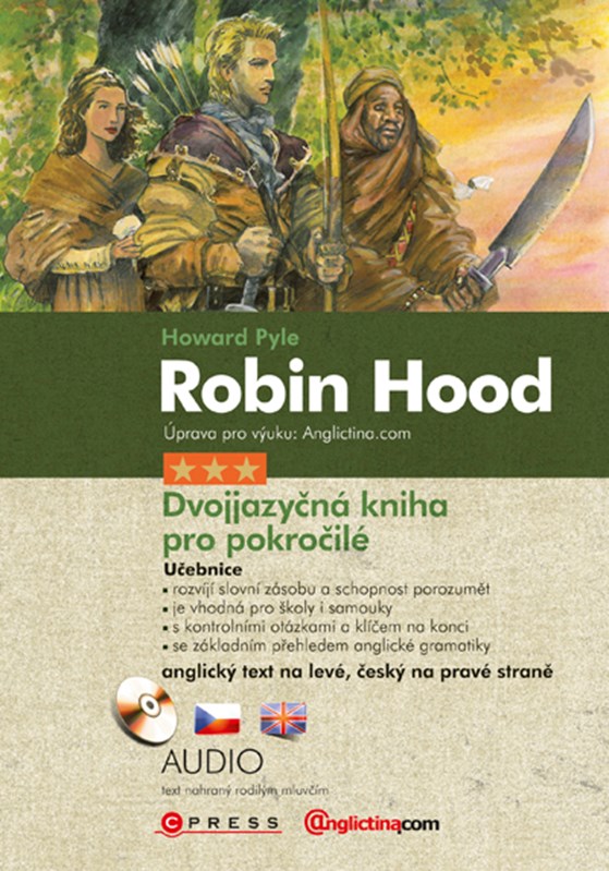 ROBIN HOOD DVOJJAZ. ANGL. + CD