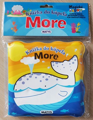 Knižka do kúpeľa - More (slovensky)