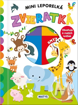 Mini leporelká: Zvieratká (slovensky)
