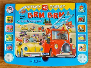 Detský tablet: Brm brm (slovensky)